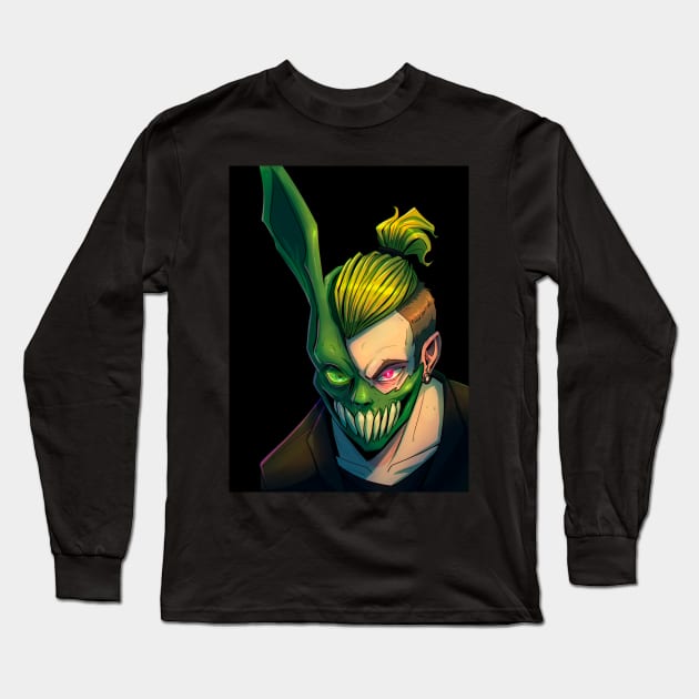 Jacksepticeye corpsona Long Sleeve T-Shirt by dotrichan